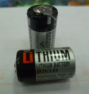 Горячий er3v/3.6 В er3v 3.6 В 1/2AA plc литиевая батарея литий-ионная батарея с ног