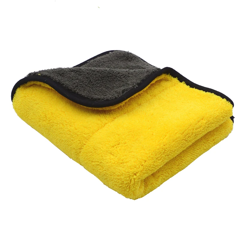 45cmx38cm Microfiber Super Thick Plush Car Cleaning Drying Cloths Towel Polish
