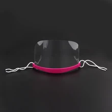 50pcs Barber Transparent Hairspray Dye Hair Mask Eye Face Shield Protect Cover