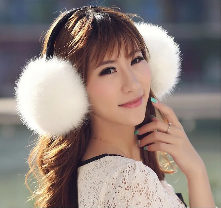 2018 NEW Fashion folding earmuffs Men and Women's warm autumn winter fox fur Multicolor wholesale |