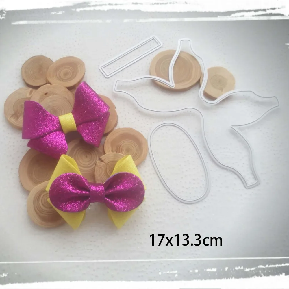 

New Bowknot Tie Metal Cutting Dies Stencil DIY Scrapbooking Embossing DIY Paper Card Photo Album Making Mold Punch Dies in 2019
