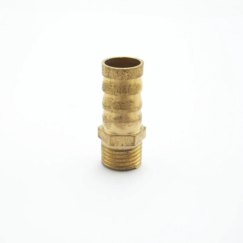 12mm Hose Barb x 1/4" Male BSP Thread Brass Barbed Pipe Fitting Coupler