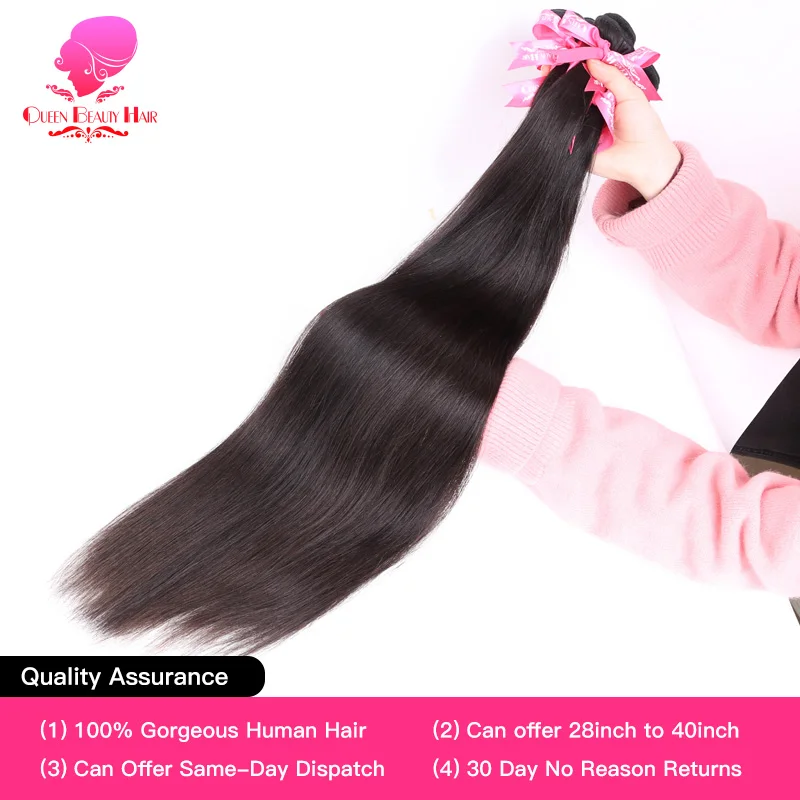 30 32 Inch Body Wave Human Hair Bundles Remy Hair Raw Vietnamese Virgin Extensions 1B Bone Straight Remy Weave Bundles