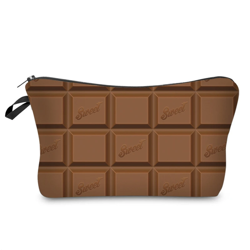 

Fashion Brand Cosmetic Bag New Fashion 3D Printed Women Travel Makeup Case Organizer Bag Women Storage Pouch BB144