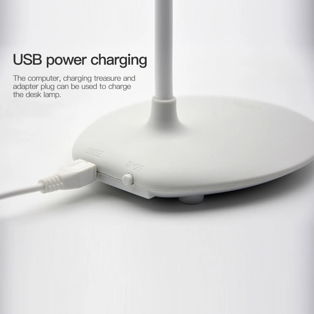 16 светодиодов яркость 360 градусов Foldabing USB Перезаряжаемый сенсорный сенсор
