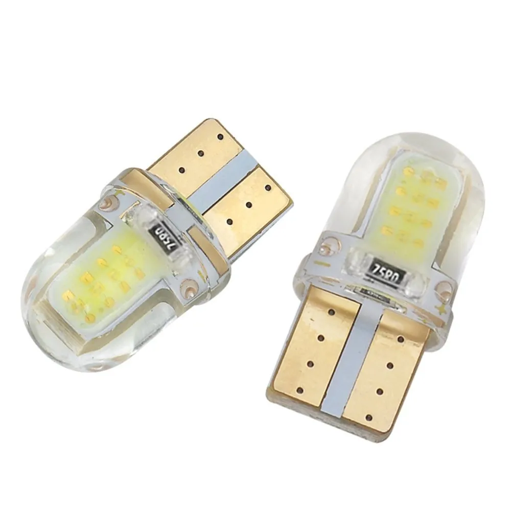 Цена по прейскуранту завода 50x T10 194 168 W5W LED белый COB 8 SMD 1 Вт 80 люмен кремнезема супер яркая Автомобильная лампочка для номерного знака Лампа