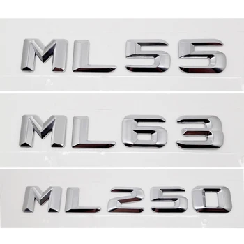 

Car Trunk Tail Accessories For ML55 ML63 ML250 ML300 ML320 ML350 ML400 ML430 ML450 ML500 ML550 3D Metal Letter Numbers Decal