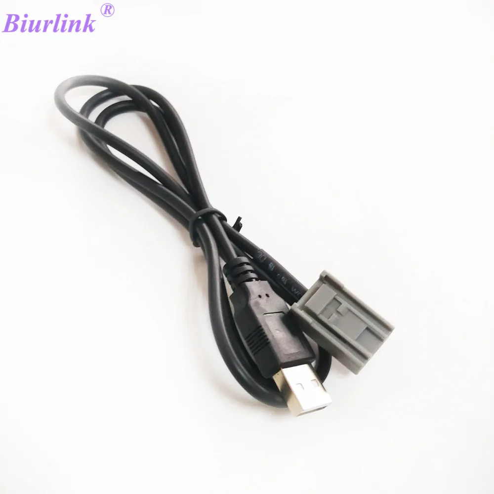 Biurlink Car Media Extension Male USB Adapter Cable For Honda Civic CRV
