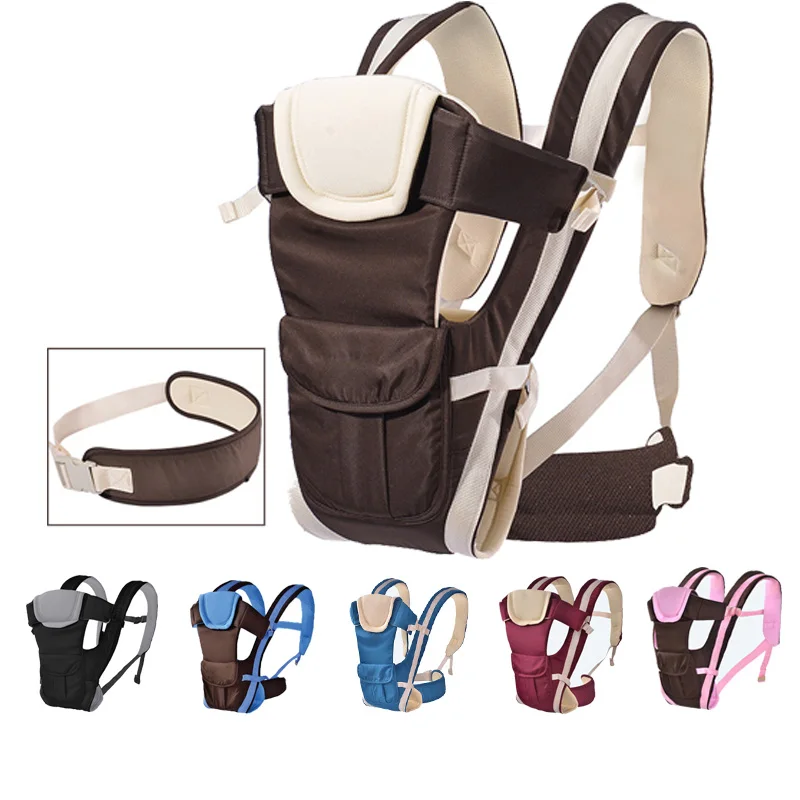 Backpacks & Carriers Newborn Baby Carrier Adjustable Infant Front Facing Hipseat Prevent O-type Legs Ergonomic Sling Backpacks Kid Position Lap Strap