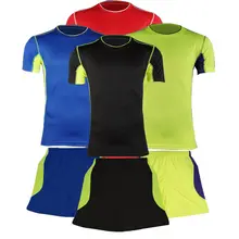 Командная игра 2 шт Мужская Футбольная тенниска Униформа с короткими рукавами