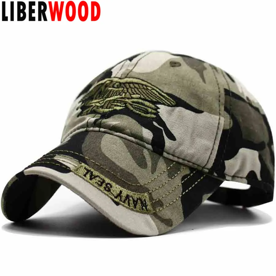 United States Army Seal Logo Digital Camo Hat with Stars