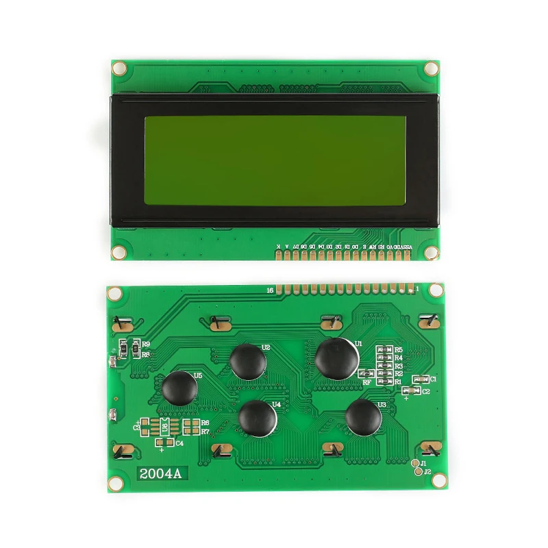 ЖК-модуль 1602 1602A J204A 2004A 12864 12864B ЖК-дисплей модуль Синий желто-зеленый экран дисплей IIC IEC 3,3 V/5 V для Arduino