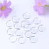 10MM-30MM Both Side Flat Round Clear Glass Cabochons For Making Pendant Necklace Jewelry ► Photo 3/6