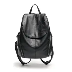 Женский рюкзак из натуральной кожи, женский модный рюкзак из воловьей кожи, женские дорожные сумки в английском стиле, женский рюкзак