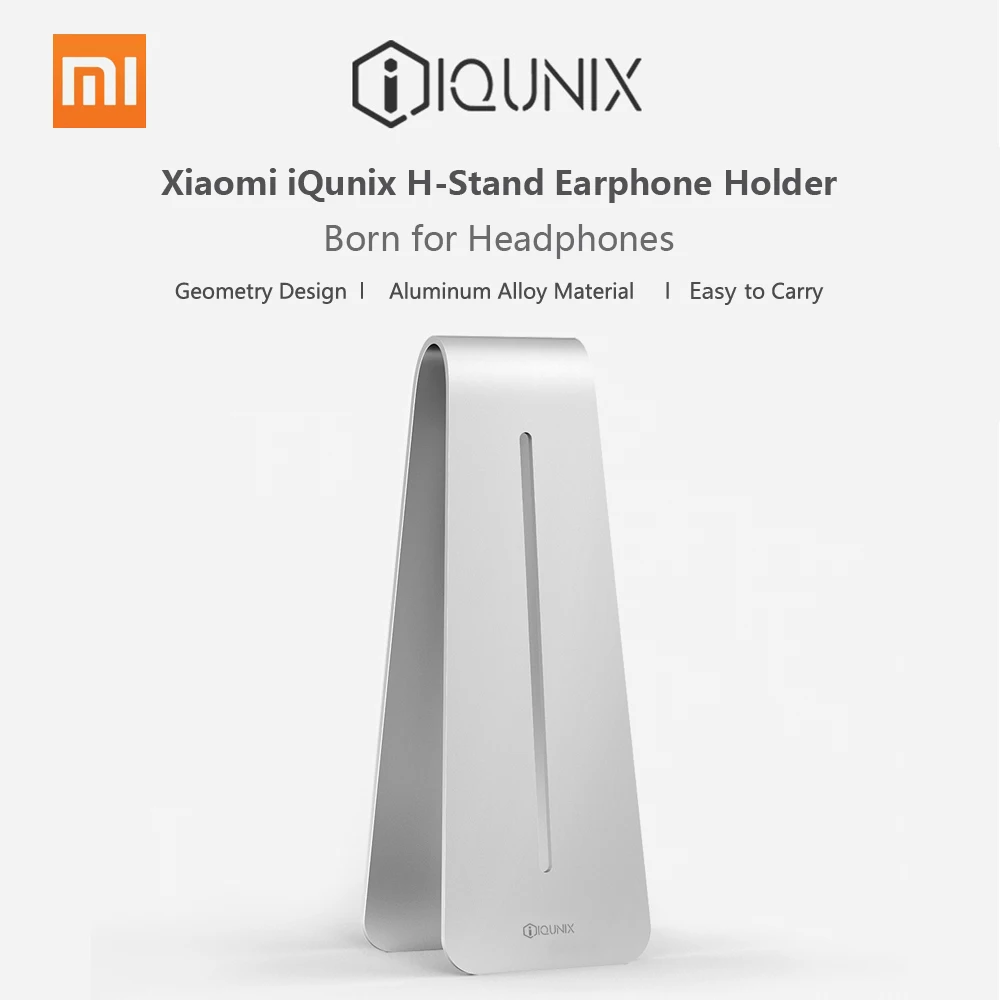 Xiaomi iQunix H-Stand держатель для наушников, металлическая настольная гарнитура для наушников, подставка для наушников, модный простой дизайн