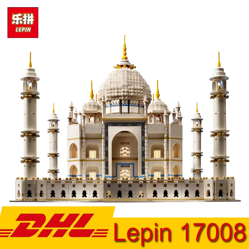 

(In Stock) Lepin 17008 5952Pcs City Street View India Taj Mahal Model Building Blocks Toy Compatible LegoING 10189