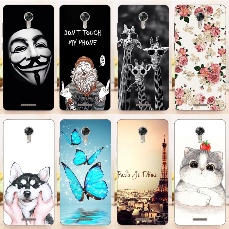 

New Soft Silicon Case for Allview P9 Energy lite 2017 5.2 inch Space Lite Floral Tower Pattern Cover