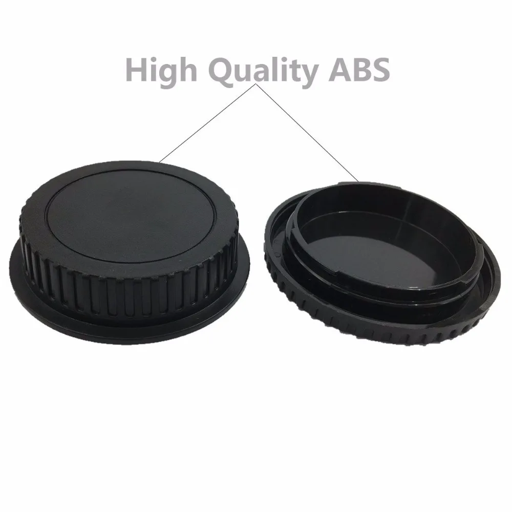 Camera Lens cap Rear Lens Cap / Cover+Camera Body Cap for CANON EOS 5D 6D 7D, 10D, 20D, 80D 70D 700D 100D 200D 750D cap