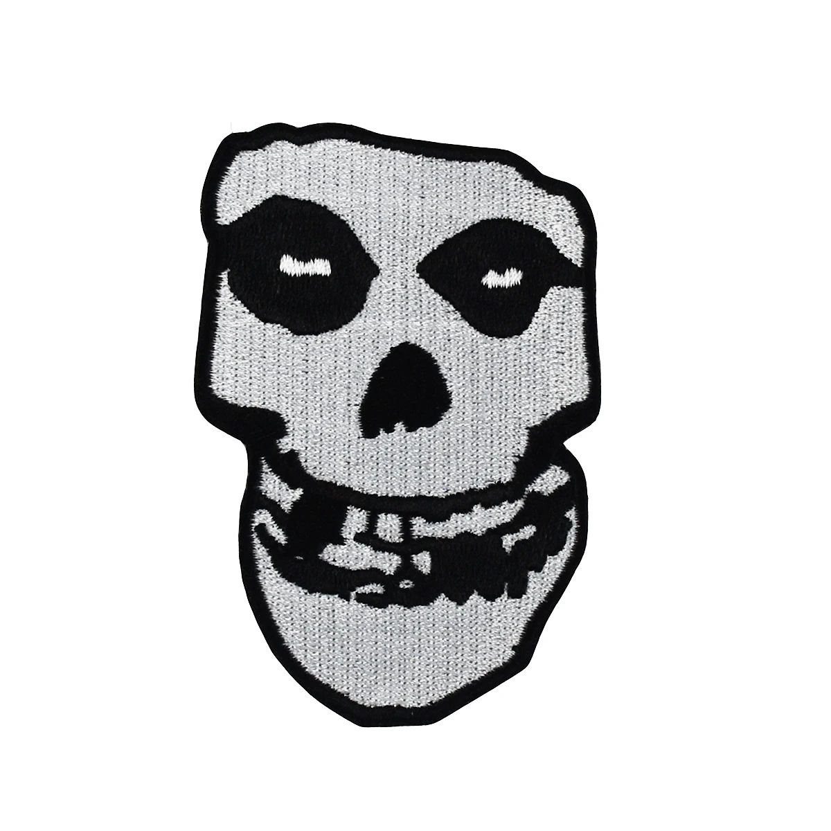 

The Punk Misfits Crimson Ghost Skull patches Biker Stickers Embroidery iron on patches for T-shirt Jacket Motorcycle Backpack