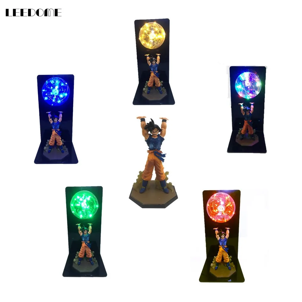 

Dropship Dragon Ball Goku Strength bombs Night Light Creative LED Table Lamp For Bedroom Study Decor Novelty Kids Birthday Gift