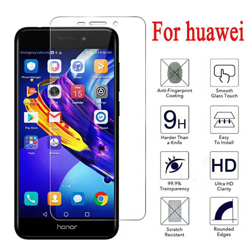 Honor 6c proglass для huawei p smart P20 P10 Lite закаленное стекло honor 6a 6x7x10 5x9 lite защита