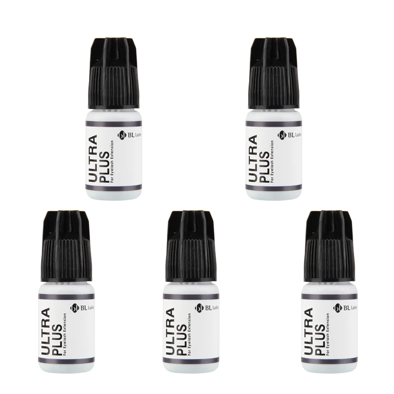 

Blink 5pcs 5ml Ultra Plus Eyelash Extension Glue Makeup False Eyelashes Glue individual Lashes Glue Eyelashes Glue Adhesives
