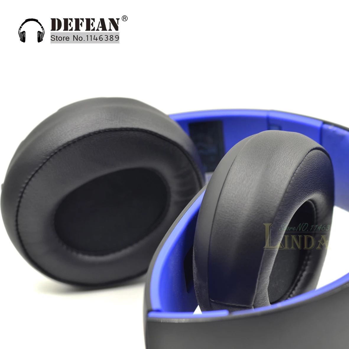 L R Headphone Headset 
