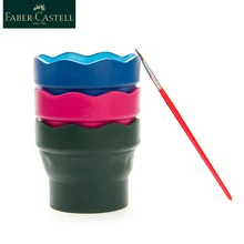 Faber Castell 1815 Телескопический стирка ведра Набор для творчества 3 цвета складное ведро стакана воды Рисование набросков для школьных принадлежностей