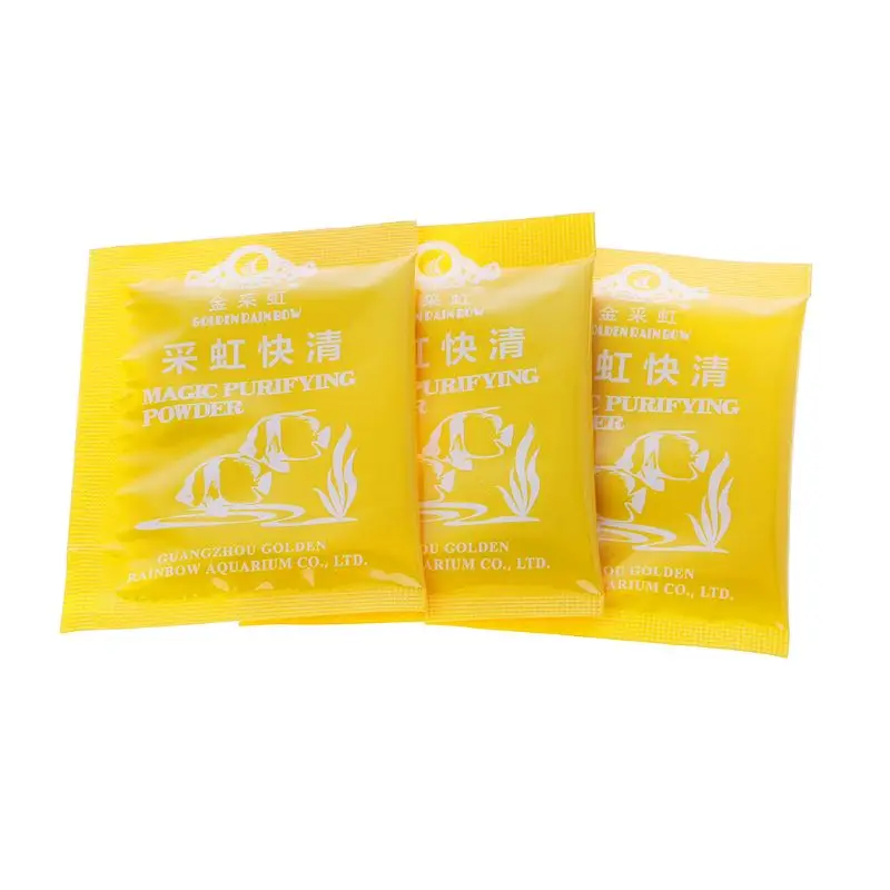 5 Bag/Box новый очиститель для аквариума порошок волшебная вода эффективный