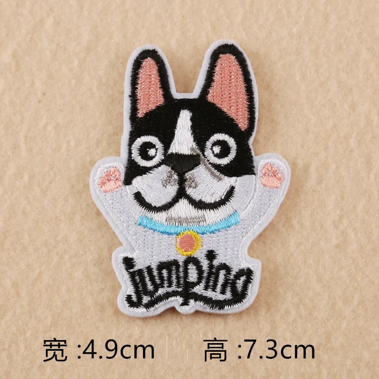 19 видов стилей мультфильм Животные Вышитые Патчи утюгом на одежде своими руками