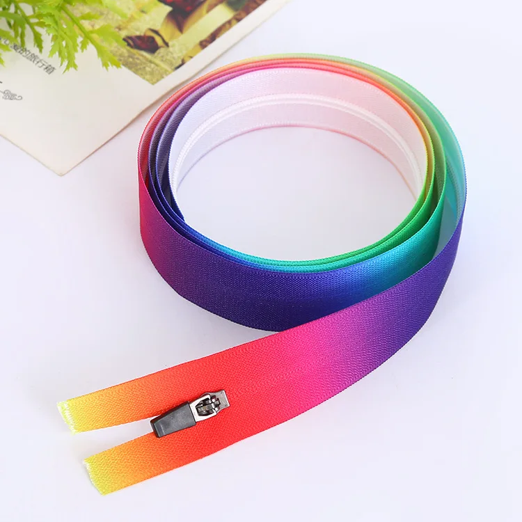 

New Nylon Seven Color Waterproof Zipper Luggage Waterproof Zipper DIY Invisible Open Zipper Clothing Accessories