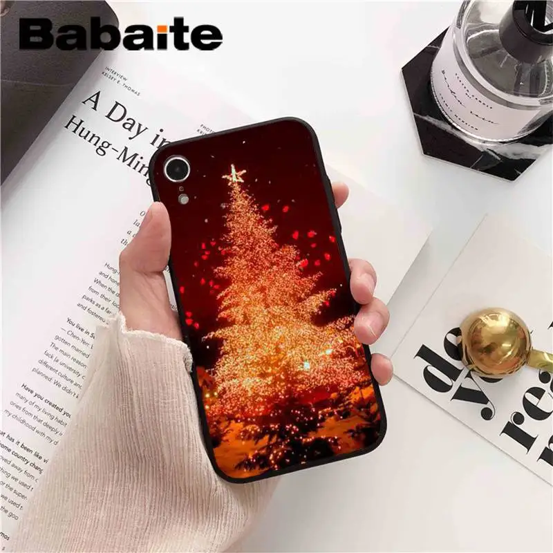 Babaite Merry Christmas Санта Клаус Олень DIY чехол для телефона для iPhone 6S 6plus 7plus 8 8Plus X Xs MAX 5 5S XR 11 11pro 11promax - Цвет: A16