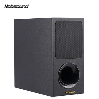 

Nobsound SW-65 Wood 40W Full-Range 5.5 inch Active Subwoofer Column Computer Speakers MP3