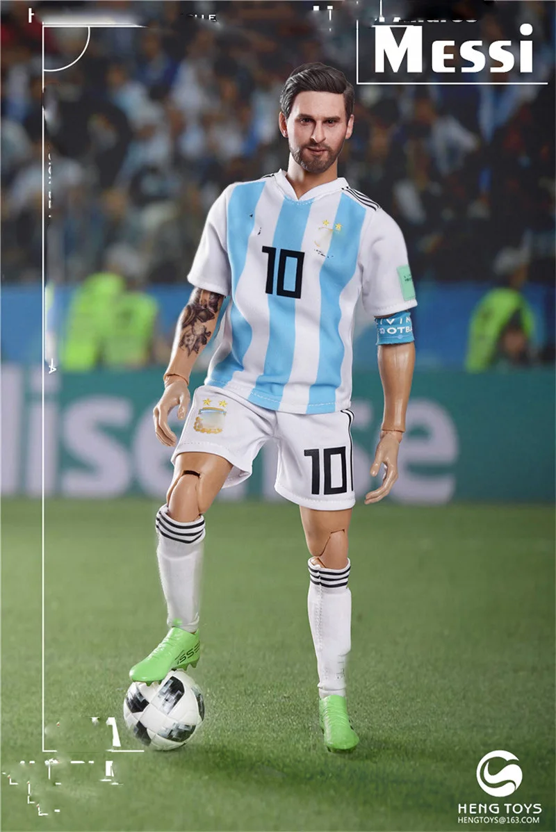 

1/6 scale Collectible figure doll Football superstar Lionel Messi 12" action figure doll Plastic Model toy