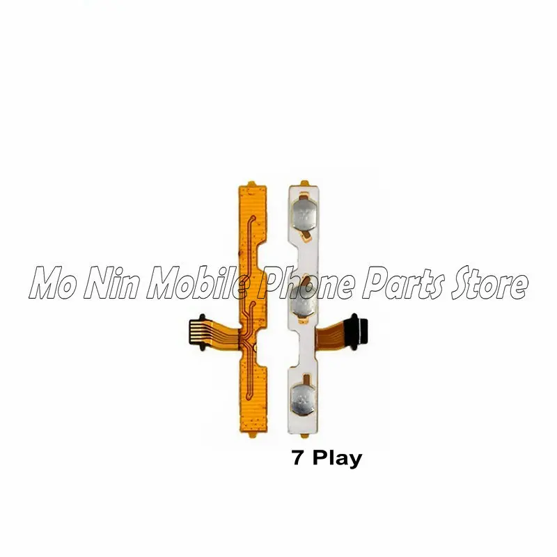 

New Power on/off & volume up/down buttons flex cable Replacement for Huawei Honor Play 7 7A 7C 7X phone