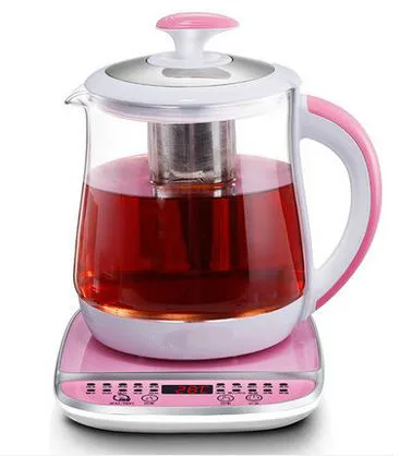 Electric kettle health pot fully automatic thickened glass multi-function electric heating kettle black Overheat Protection Electric kettle health pot fully automatic thickened glass multi-function electric heating kettle black Overheat Protection