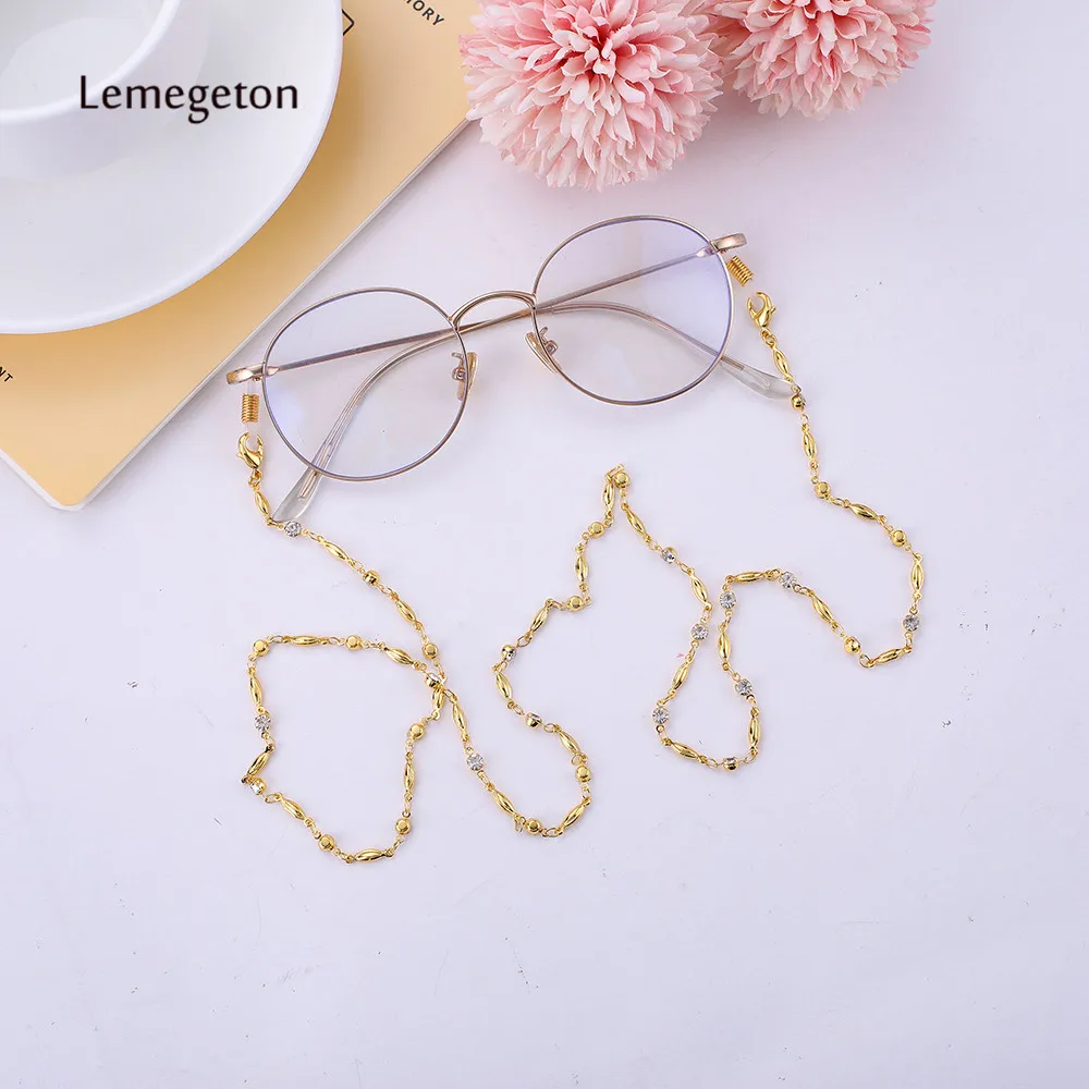 Lemegeton 78 см цепочка для очков цепи на шею солнцезащитные линзы с канатом линза