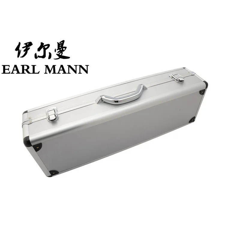Aluminium Alloy Hard Case For Split Soprano Saxophone font b Musical b font Instruments High font