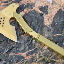 Четвертое поколение CF пересекает пожарную линию Открытый Топор для кемпинга Многофункциональный топор лагерь Золотая Роза топор. Чоппер топор spli