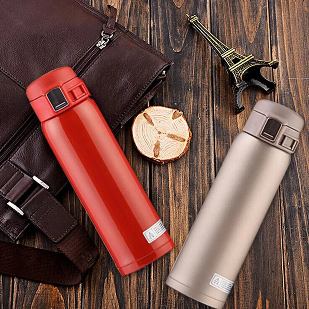 

500ml Stainless Steel Bottle Double Wall Insulated Thermos Cups Vacuum Flask Travel Drink Bottle Thermos Cups