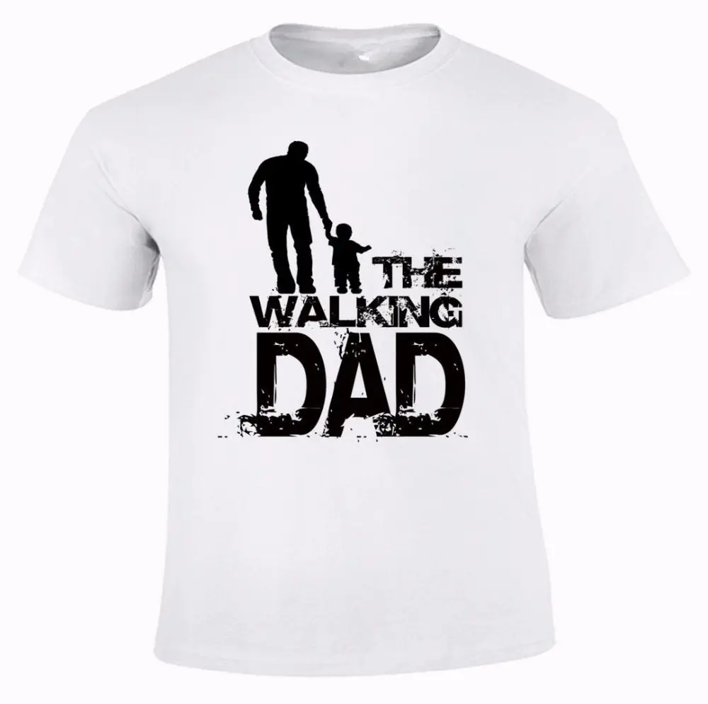 

Retro The Walking Dad Men'S O-Neck Short Sleeve Funny T Shirt
