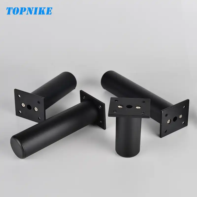 Topnike 4 Pieces Black Customized Height Kitchen Cabinet Foot