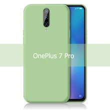 KEYSION Liquid Silicone Phone Case For OnePlus 7 Pro 1+7 Shockproof Coque Rubber Soft Cover For OnePlus 7 Pro One Plus 6 6T 1+7P