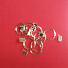 13,56 МГц FM11RF08 MF 1K S50 F08 IC теги RFID NFC Обнаженная катушка+ чип