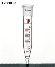 

T239012 Distilling receiver, Graduated, with hooks, Joint:19/22, Capacity:12ml