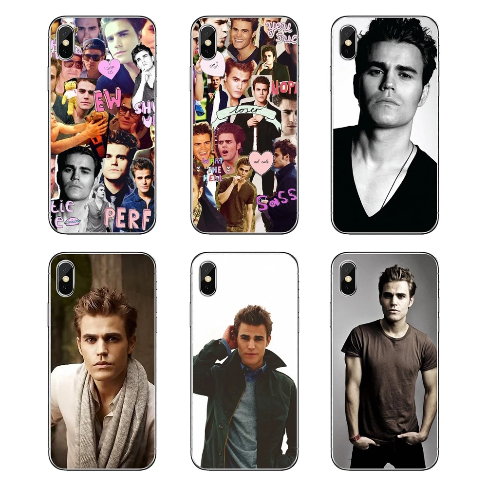 

Paul Wesley The Vampire Diaries Collage For Huawei Honor 8 8C 8X 9 10 7A 7C Mate 10 20 Lite Pro P Smart Plus Silicone Phone Case