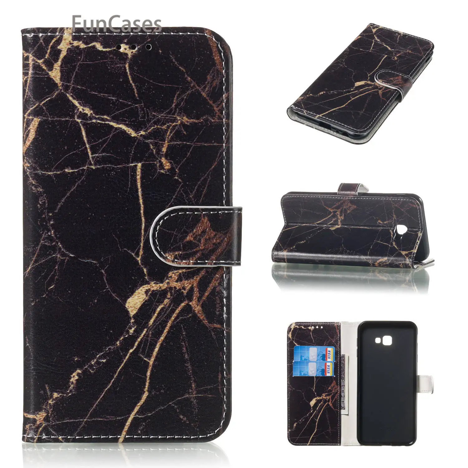 

PU Leather Phone Bag For Samsung J3 2017 Eurasian Phone Cases sFor Samsung Galaxy J330 J3 Pro J4 Plus J6 2017 US J5 J510 J7 J710