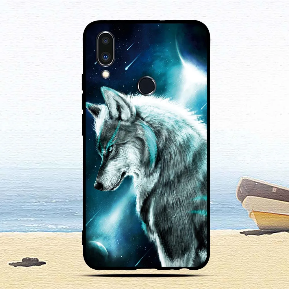 Ultra-thin Soft TPU Silicone Case For Meizu Note 9 Cat Animal Printed Protective covers phone shells bagsc cases for meizu note9