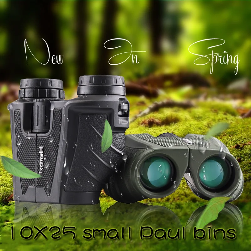 Ledarnell 10x25 Roof Binoculars Outdoor Hunting Camping Travelling