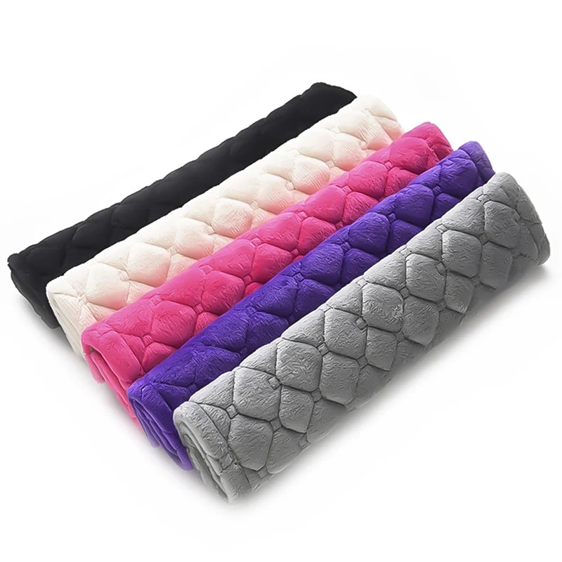 

Car Seat Belt Shoulders Pads Covers Goods Cushion Warm Short Plush Safety Shoulder Protection Interior Accessories Styling